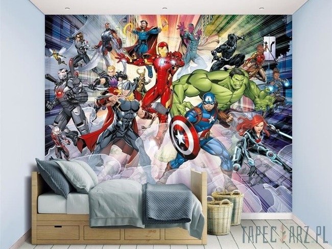 Fototapety z superbohaterami – motyw dla każdego dziecka lub nastolatka